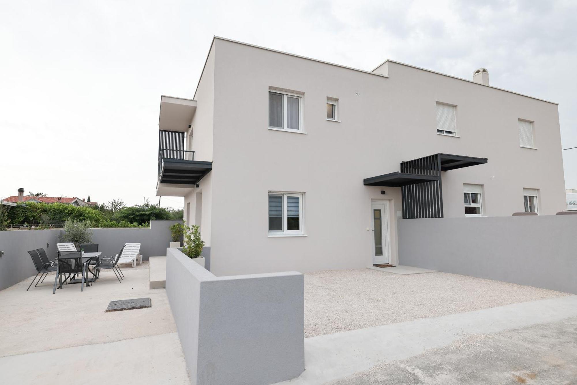 Duo Soles - Apartments With Private Parking Near Zadar Murvica  Kültér fotó